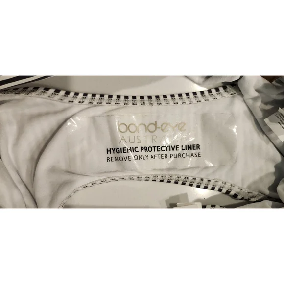 Bond-eye Australia Nip Tuck Women's Bandeau Bikini Top D High Waist Bottom 6 NWT - Picture 12 of 12